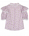 Сиреневая блуза с цветочным принтом Paade Mode | Фото 2