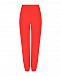 Красные джоггеры с высокой посадкой на талии MRZ | Фото 4