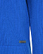Кардиган из шерсти мериносов, синий Norveg | Фото 3