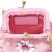 Розовая атласная сумка 17х10х5 см Dolce&Gabbana | Фото 8