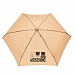 Бежевый зонт с брелоком Moschino | Фото 3