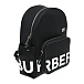 Черный рюкзак с белым логотипом, 38x24x12 см Burberry | Фото 2