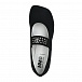 Туфли с белым лого, черные MM6 Maison Margiela | Фото 4