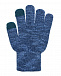 Синие перчатки из шерсти для сенсорного экрана Norveg | Фото 2