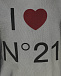 Двухслойное платье с логотипом No. 21 | Фото 4