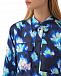 Синяя рубашка с акварельным принтом Dorothee Schumacher | Фото 7