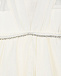 Белое платье с рукавами-крылышками и стразами Aletta | Фото 3