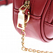 Красная сумка с поясным ремнем и цепочкой, 17х5х10 см Monnalisa | Фото 6