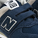 Кроссовки с лого в тон, темно-синие NEW BALANCE | Фото 6