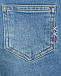 Синие широкие джинсы Scotch&Soda | Фото 4