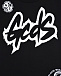 Черная футболка с белым логотипом GCDS | Фото 3