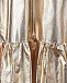 Золотистое платье прямого кроя Monnalisa | Фото 4