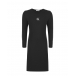 Черное платье с длинными рукавами Calvin Klein | Фото 1