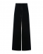Бархатные черные брюки ALINE | Фото 1