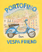 Желтая футболка с принтом &quot;Portofino Vespa Club&quot; Saint Barth | Фото 3