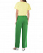 Зеленые льняные брюки ALINE | Фото 4