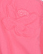 Розовая спортивная куртка с вышивкой Monnalisa | Фото 3