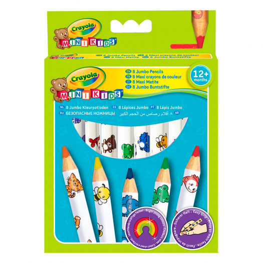 Карандаши для малышей, 8 шт. Crayola | Фото 1