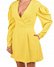 Желтое платье с рукавами-фонариками MSGM | Фото 9