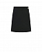 Черная юбка с логотипом из страз Dolce&Gabbana | Фото 2