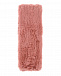 Розовый шарф из меха кролика рекс Yves Salomon | Фото 2