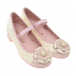 Стеганые туфли с цветочной аппликацией Pretty Ballerinas | Фото 1