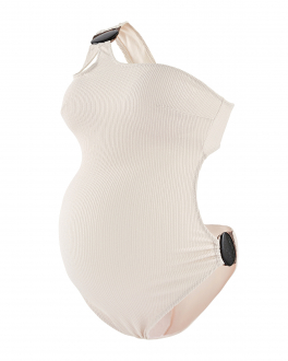 Белый купальник-трикини Bayside для беременных Cache Coeur Белый, арт. BAYSIDE BT213 PEARL | Фото 1