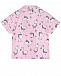 Розовая пижама с принтом &quot;единороги&quot; Dan Maralex | Фото 3