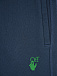 Синие спортивные брюки с зеленым логотипом Off-White | Фото 5