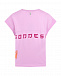 Розовая футболка с принтом &quot;Goddes&quot; Deha | Фото 2
