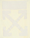 Футболка кремового цвета с лого в тон Off-White | Фото 4