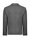 Серый трикотажный пиджак с патчем в форме герба Dal Lago | Фото 2