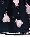 Черная юбка с декором &quot;воздушные шары&quot; Monnalisa | Фото 3