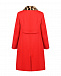 Красное пальто с леопардовой отделкой Dolce&Gabbana | Фото 4