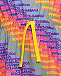 Платье со сплошным разноцветным лого Dolce&Gabbana | Фото 3