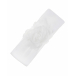 Белая повязка с аппликацией в форме цветка La Perla | Фото 1