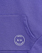 Толстовка-худи фиолетовая с лого No. 21 | Фото 4
