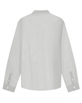 Рубашка с геометрическим принтом Emporio Armani Белый, арт. 6L4C86 1NMVZ F143 | Фото 2