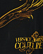 Платье трикотажное с золотым узором Versace Jeans Couture | Фото 3