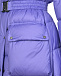 Лиловое пальто-пуховик с капюшоном Naumi | Фото 16