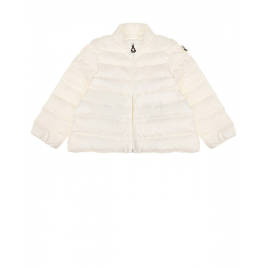 Белая стеганая куртка Moncler | Фото 1