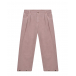Светло-розовые брюки прямого кроя Brunello Cucinelli | Фото 1
