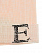 Кремовая шапка с логотипом из страз Ermanno Scervino | Фото 3