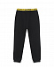 Черные спортивные брюки с желтым поясом Off-White | Фото 2