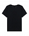 Черная футболка с профилем Карла Лагерфельда Karl Lagerfeld kids | Фото 2