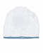 Белая шапка с синим кантом Marlu | Фото 2