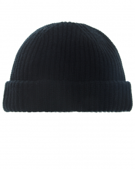 Черная шапка из кашемира Yves Salomon Черный, арт. 21WAA801XXCARD C99 | Фото 2