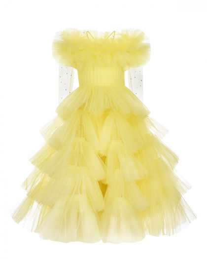 Платье Patricia лимонного цвета Sasha Kim | Фото 1