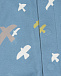 Синий комбинезон с принтом &quot;птицы&quot; на магнитной застежке  | Фото 4