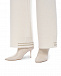 Трикотажные брюки кремового цвета Panicale | Фото 7